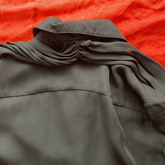 Alexander Berardi New York women hand crafted silk blouse button down shirt - Picture 7 of 8